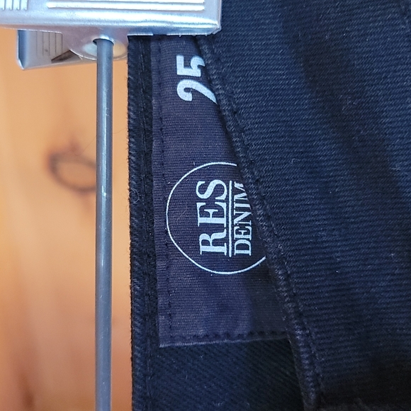 NWT RES Denim Black Flare Jeans - Picture 3 of 6